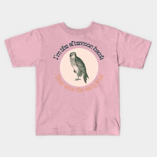 Afternoon hawk 3 Kids T-Shirt